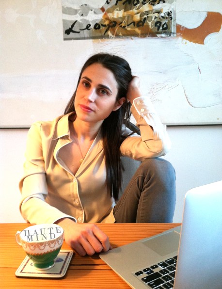 At the computer copy